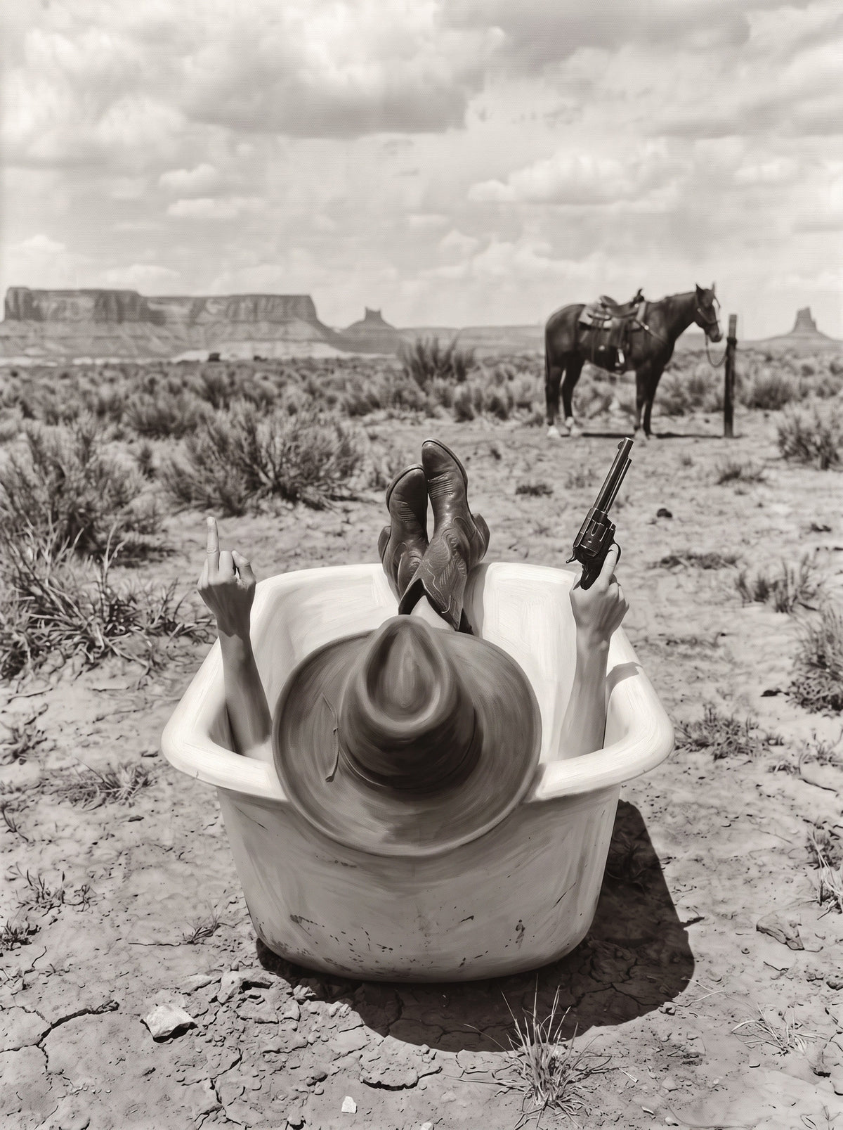 Cowboy Bath