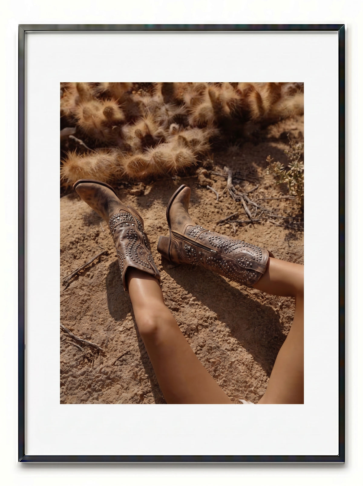 Cowgirl Resting