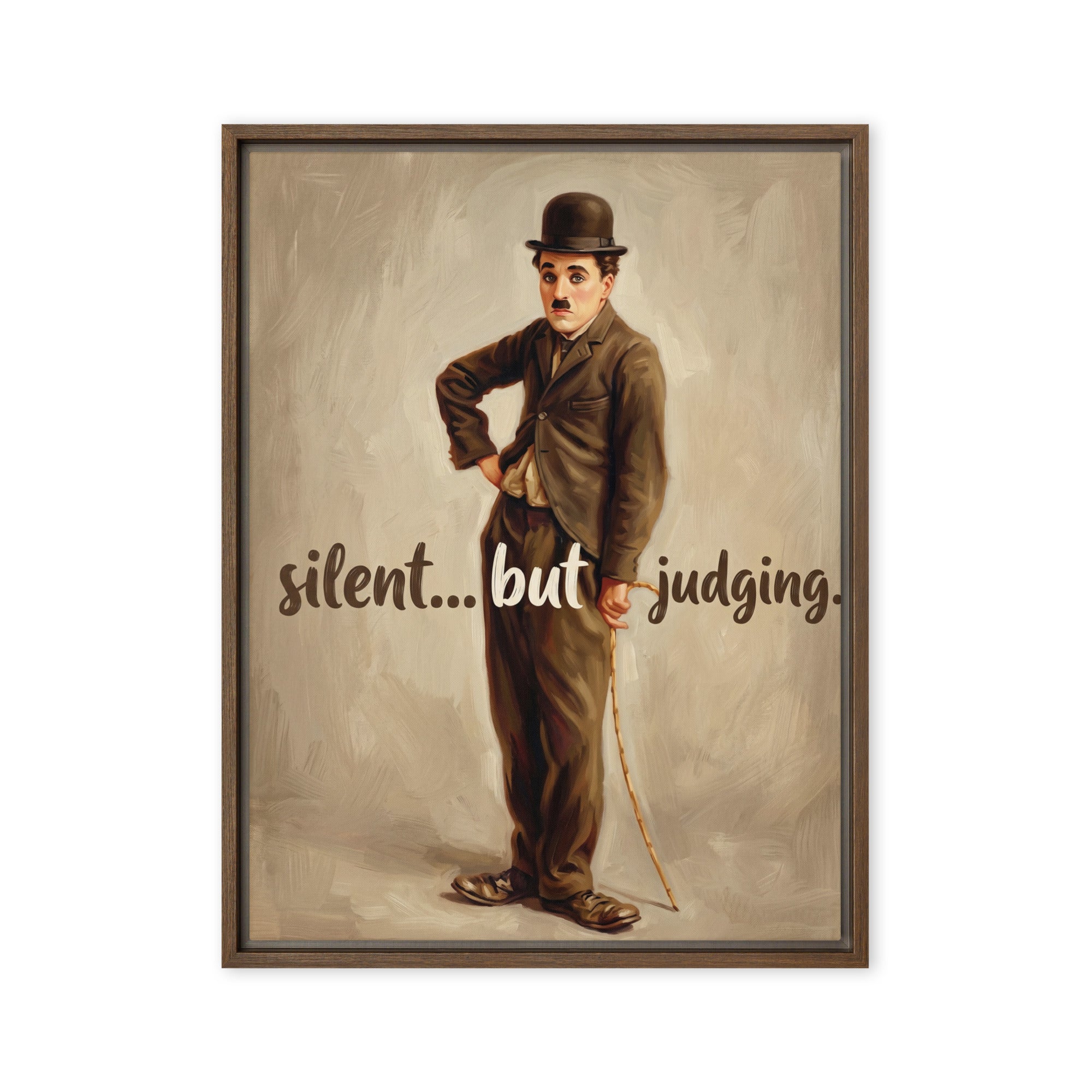 Silent But Judging