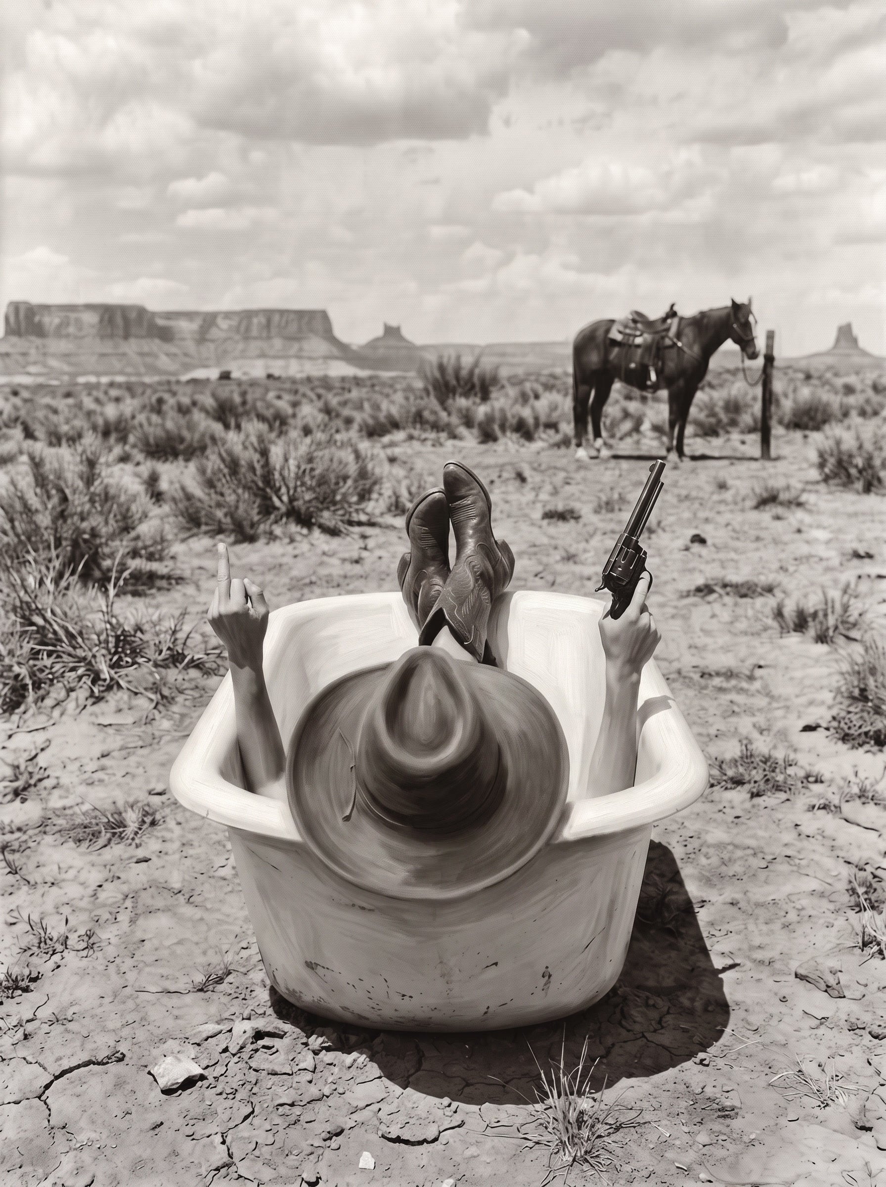 Cowboy Bath