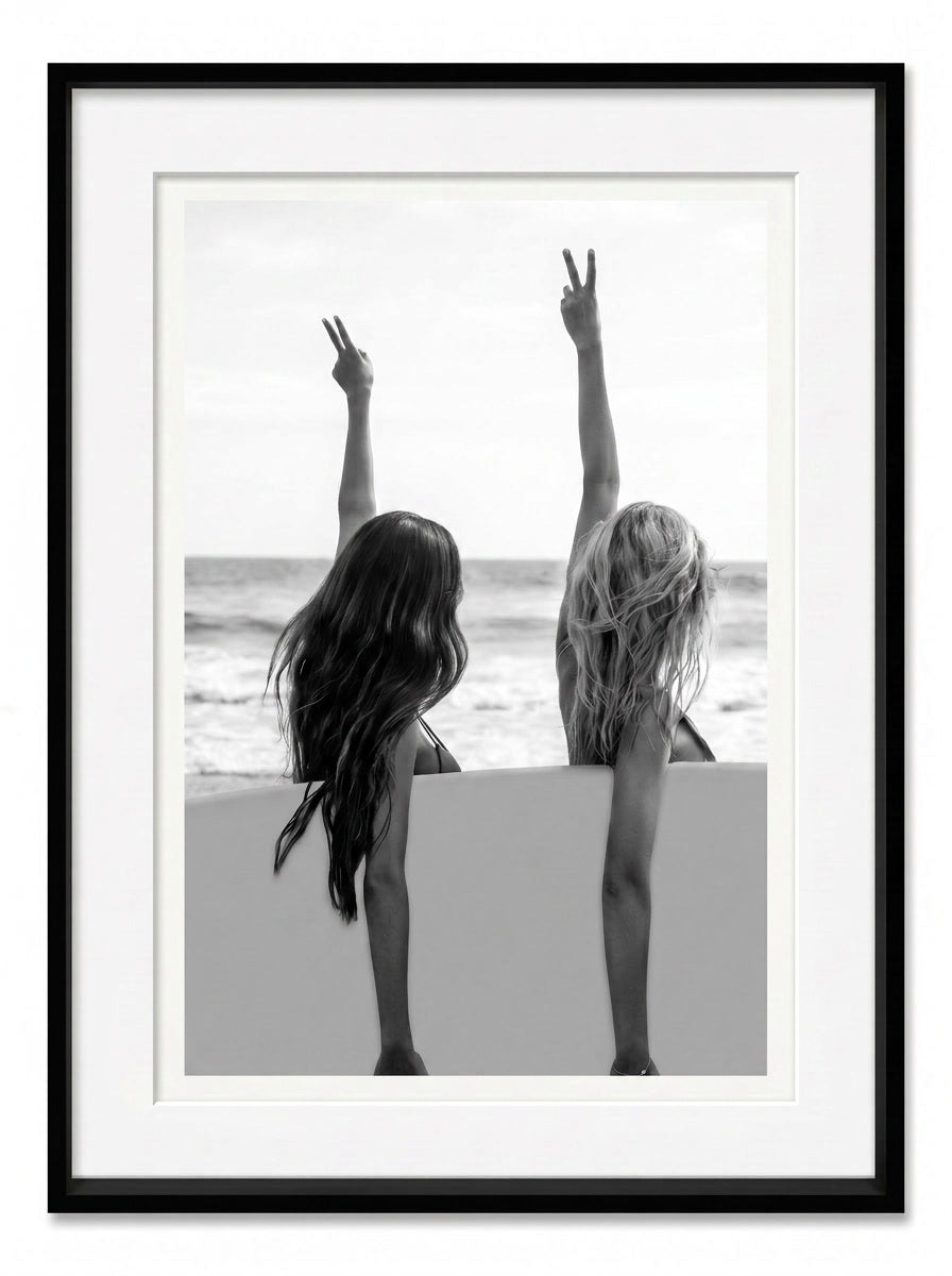 Girls on the beach