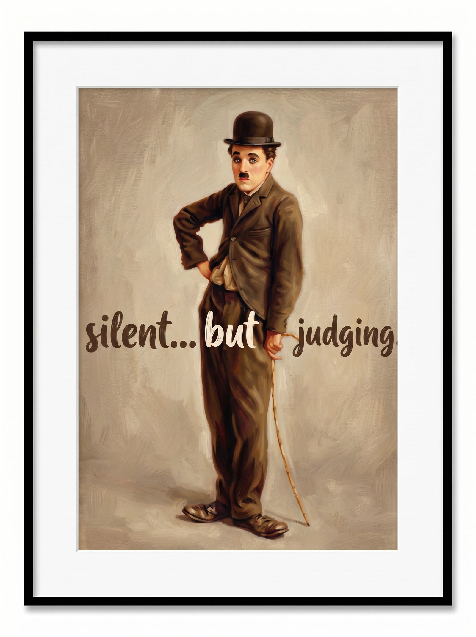 Silent But Judging