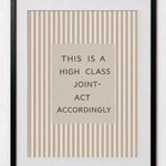 High Class joint
