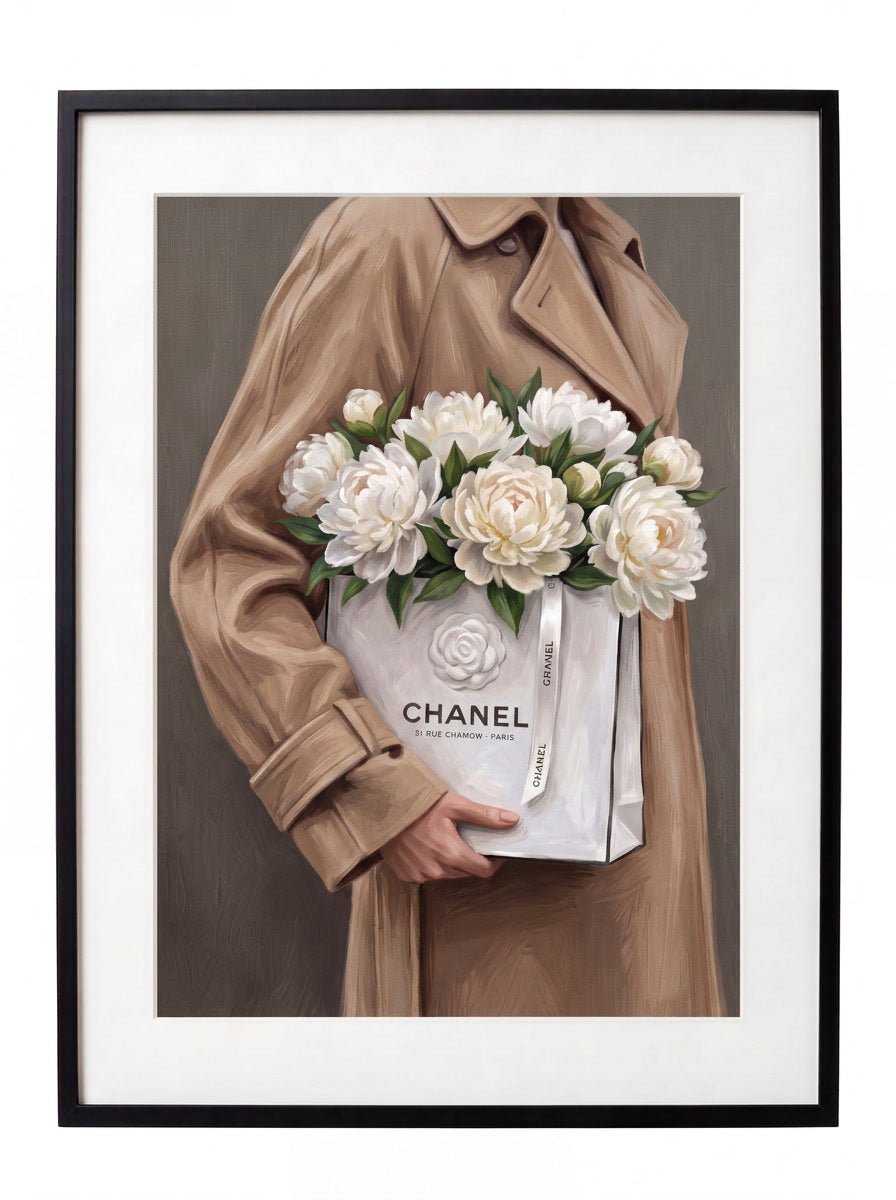 Chanel and Peonies 2