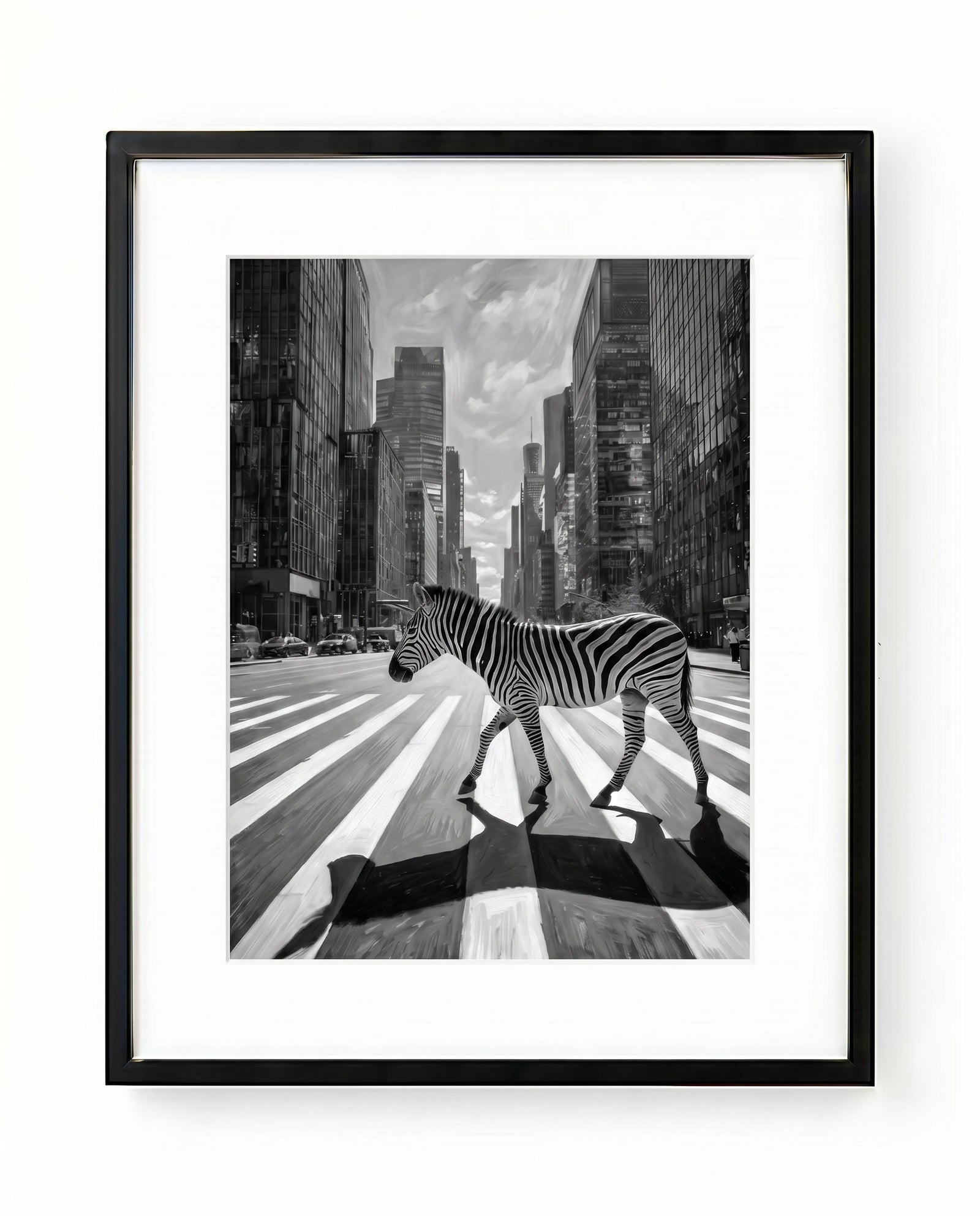 Zebra Walking