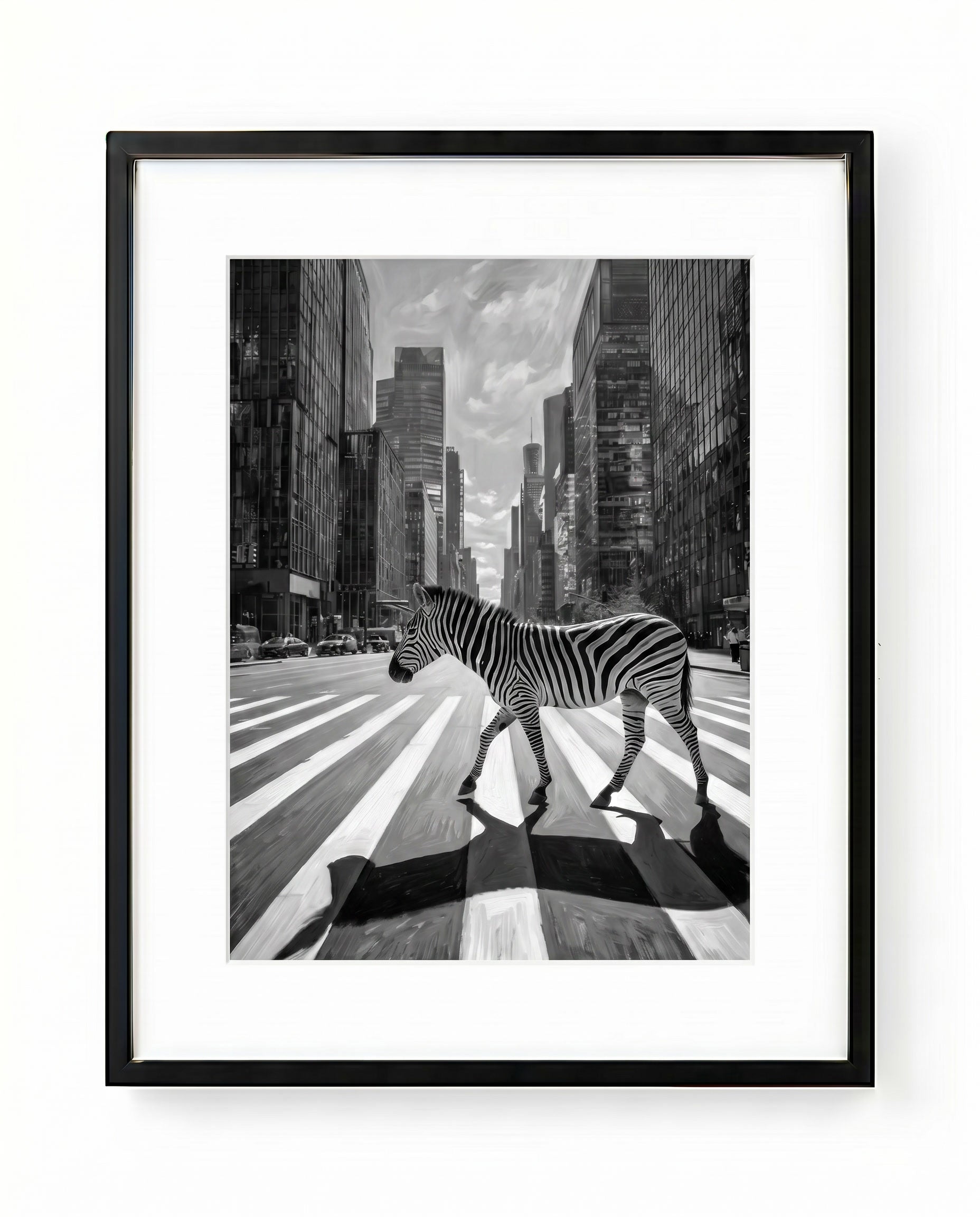 Zebra Walking