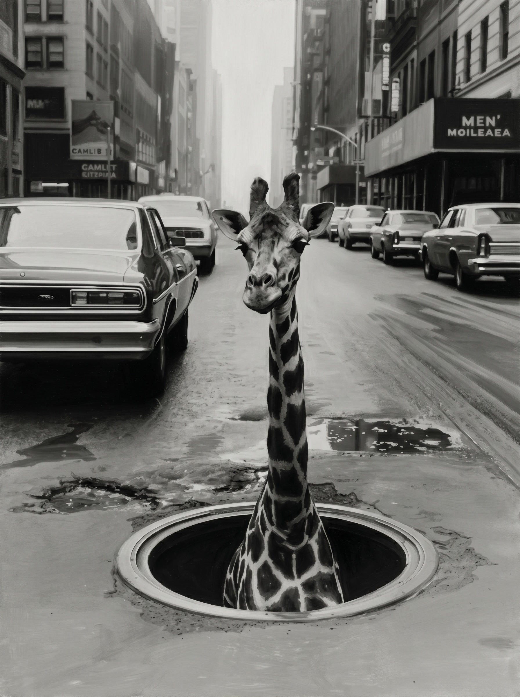 Giraffe in NY