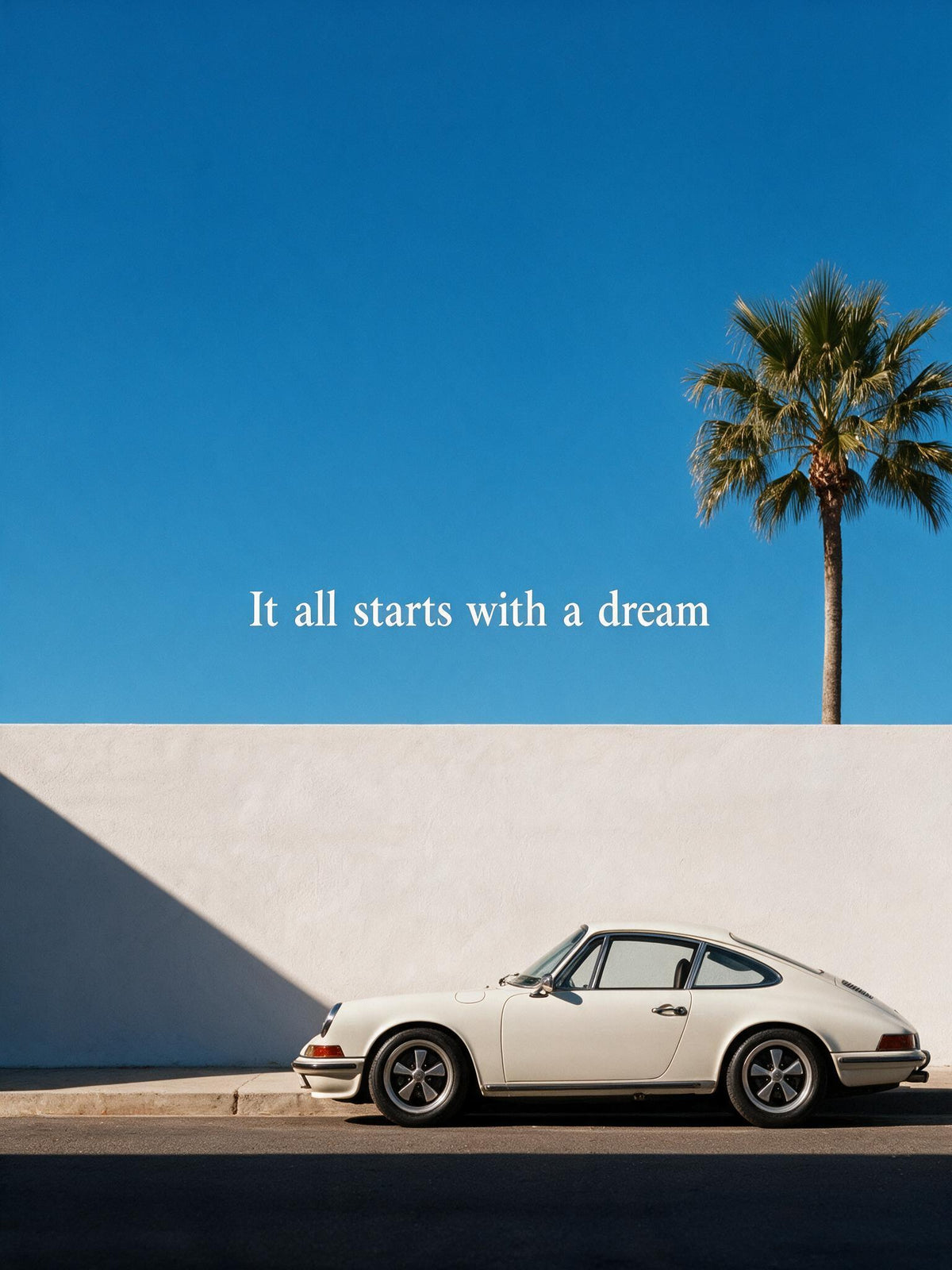 Porsche white