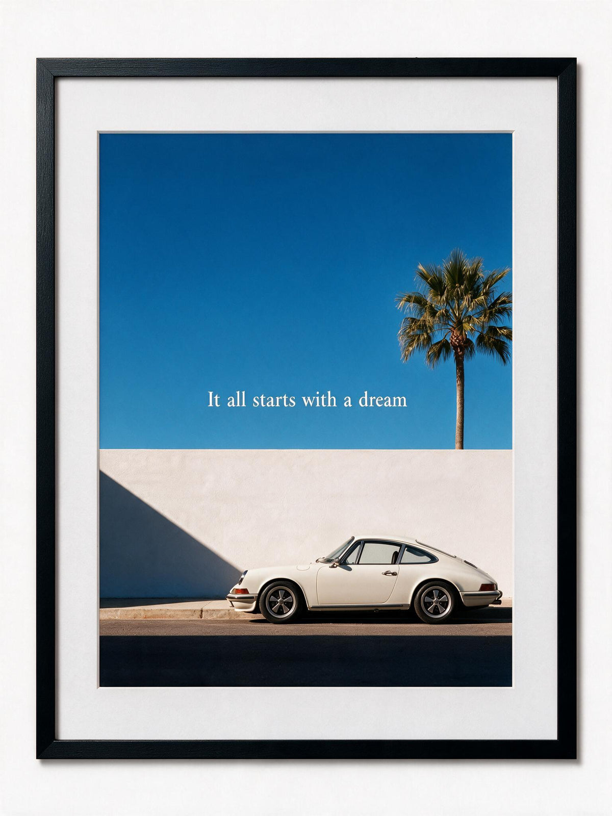 Porsche white